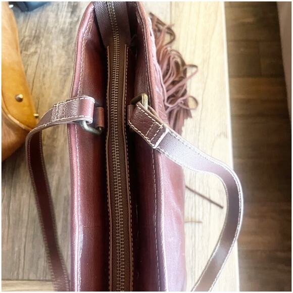 Ariat Ladies Victoria Leather Concealed Carry Satchel Purse A770009602 - Picture 9 of 12